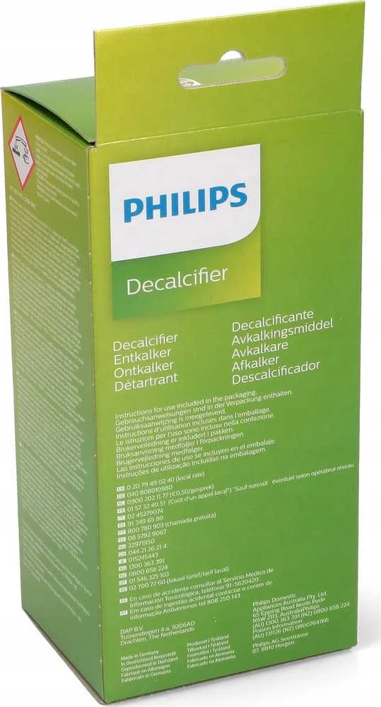 Philips Saeco nukalkinimo priemonė, skysta, CA6700/22, 2 x 250 ml (500 ml)