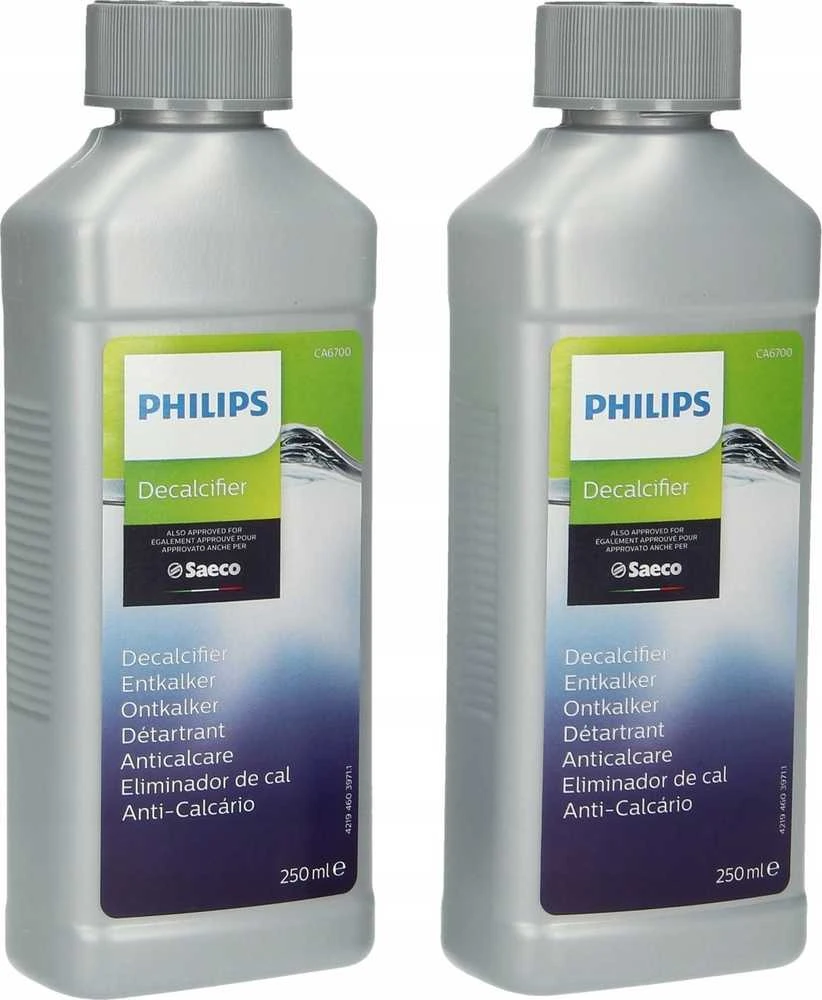 Philips Saeco nukalkinimo priemonė, skysta, CA6700/22, 2 x 250 ml (500 ml)