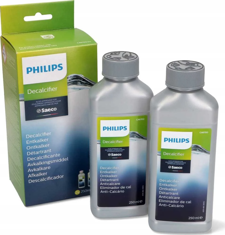 Philips Saeco nukalkinimo priemonė, skysta, CA6700/22, 2 x 250 ml (500 ml)
