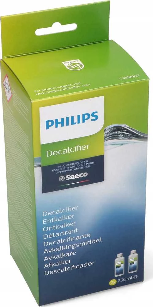 Philips Saeco nukalkinimo priemonė, skysta, CA6700/22, 2 x 250 ml (500 ml)