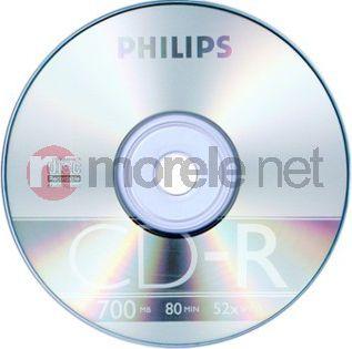 1x25 Philips CD-R 80Min 700MB 52x SP