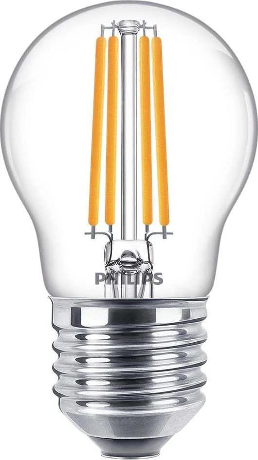 Lempa LED 6,5 W E27 P45 2700 K CL Philips