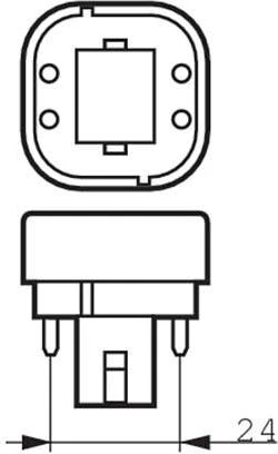 Philips CorePro LED PLC LED lemputė 6,5 W G24q-2 A+