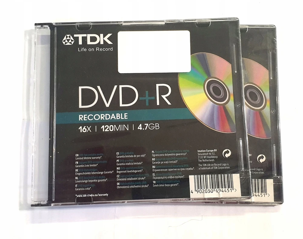 Philips DVD+R 4.7 GB 16x 1 sztuka (DR4S6S01F)