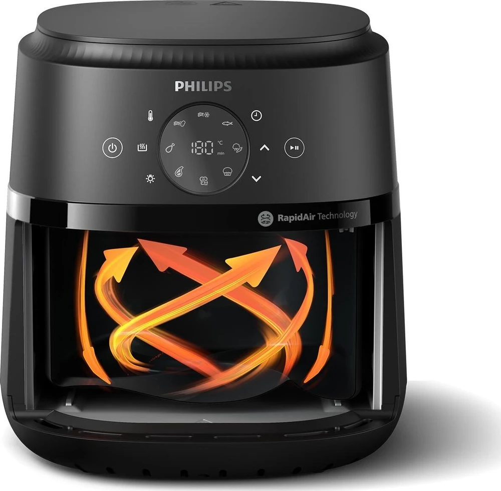 Gruzdintuvė Air fryer Philips AirFryer 2000 Series 4.2 l (sidabrinis)