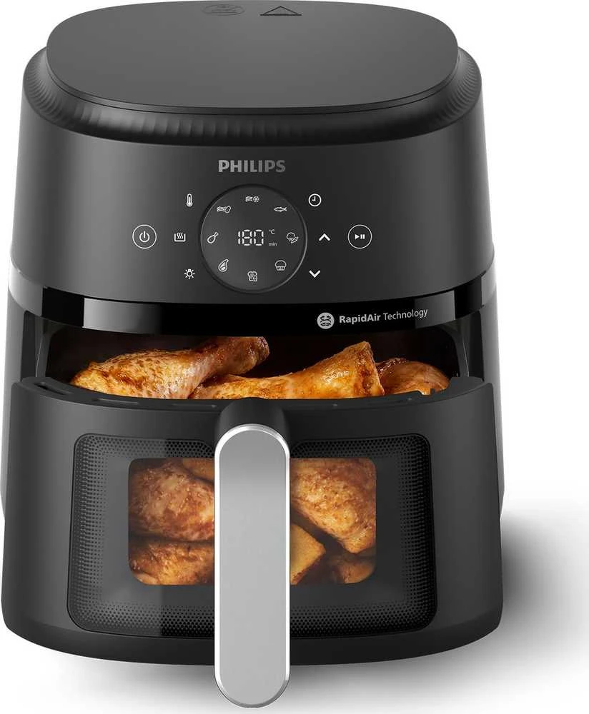 Gruzdintuvė Air fryer Philips AirFryer 2000 Series 4.2 l (sidabrinis)