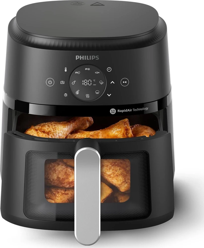Gruzdintuvė Air fryer Philips AirFryer 2000 Series 4.2 l (sidabrinis)