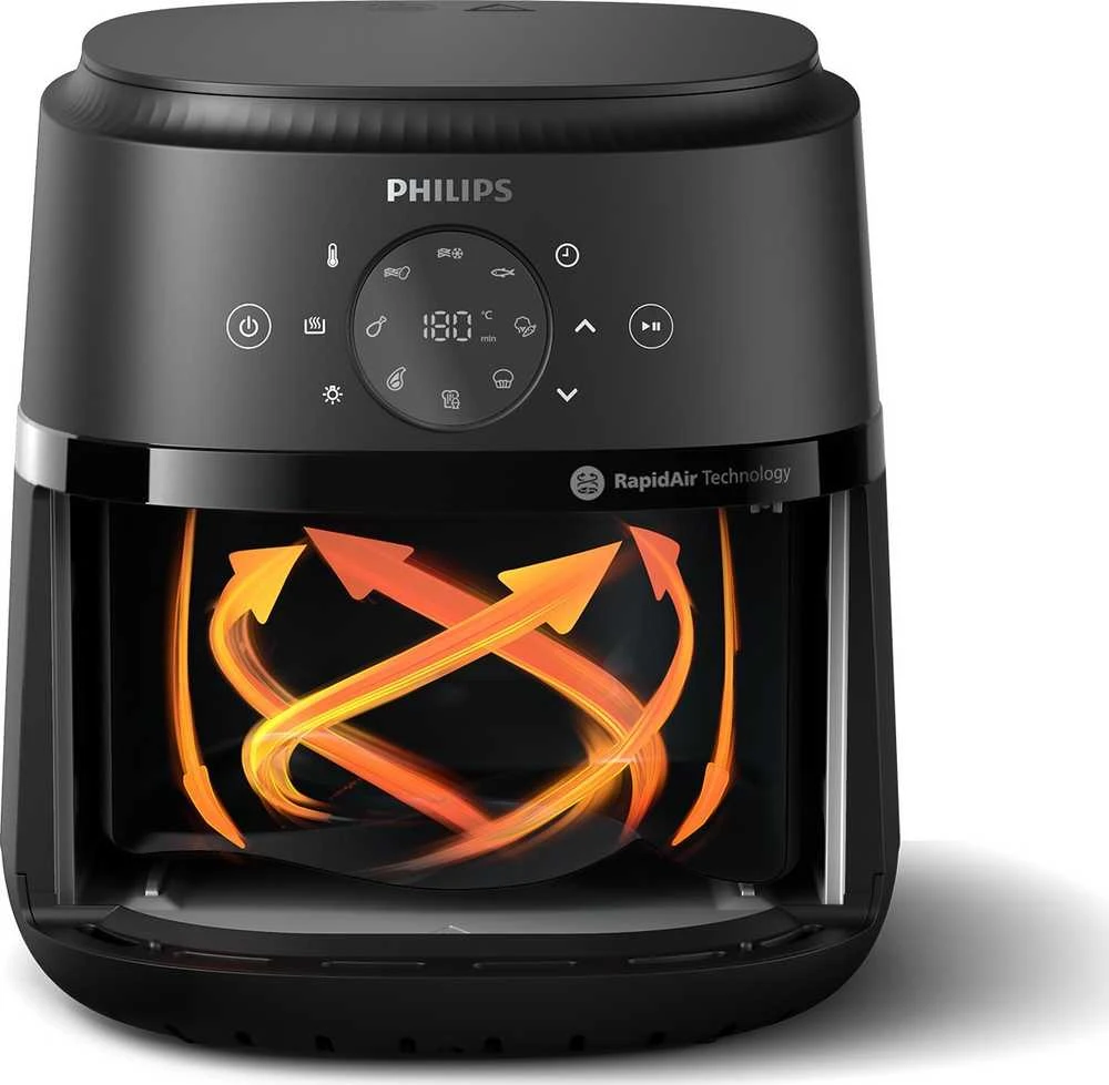 Gruzdintuvė Air fryer Philips AirFryer 2000 Series 4.2 l (sidabrinis)