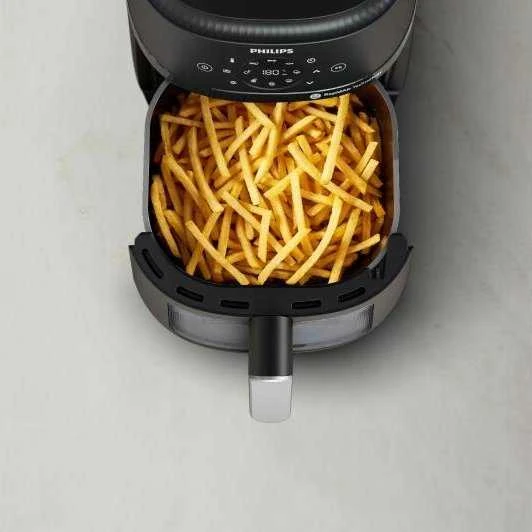 Gruzdintuvė Air fryer Philips AirFryer 2000 Series 4.2 l (sidabrinis)