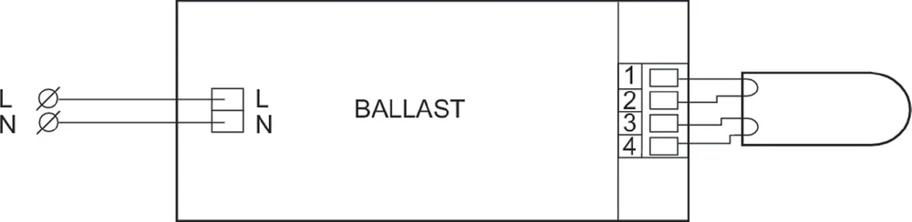 Philips Elektroninis balastas HF-M 109 TL/PLS LH 230 50
