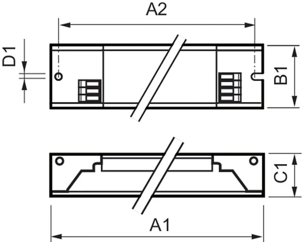 Philips elektroninis balastas HF-S 3/418 TL-D II 220-240V
