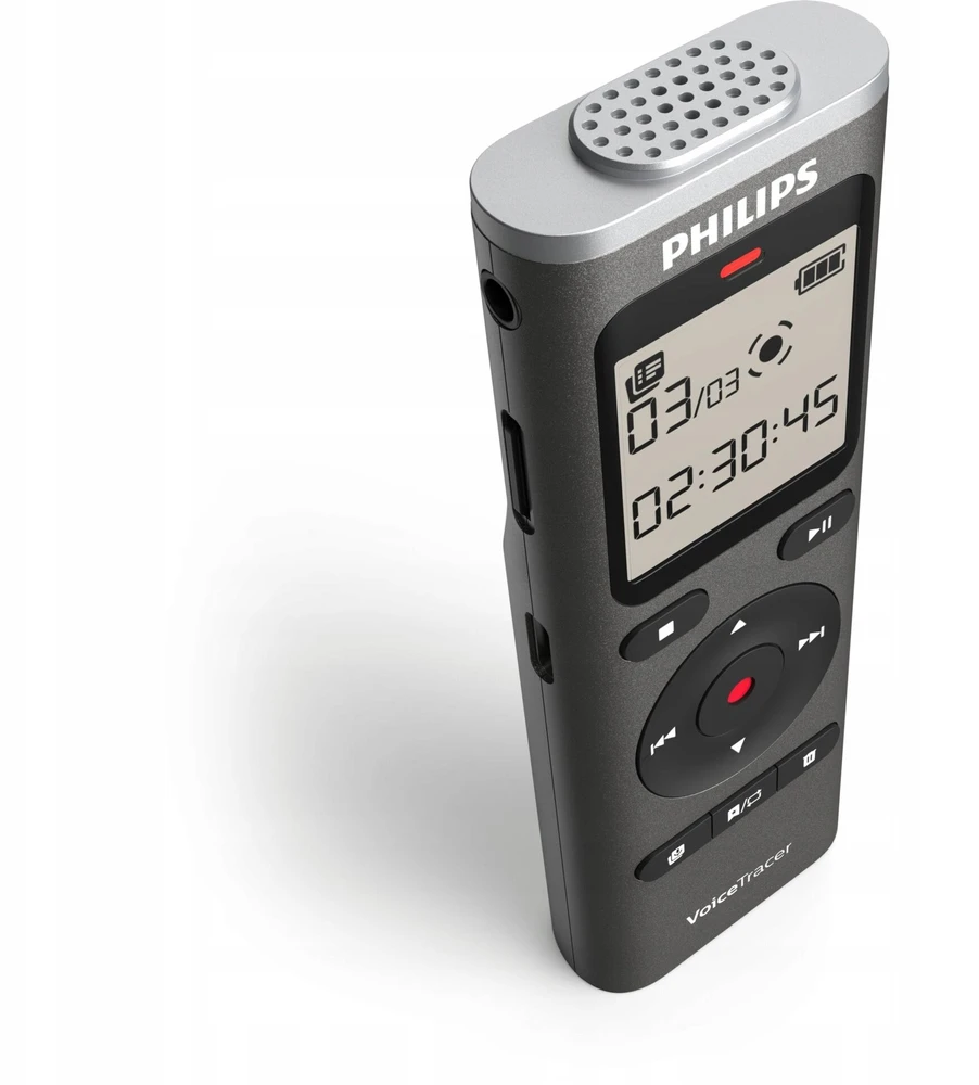 Diktofonas Philips DVT1170 8 GB atminties su USB-C + atminties kortelės lizdas