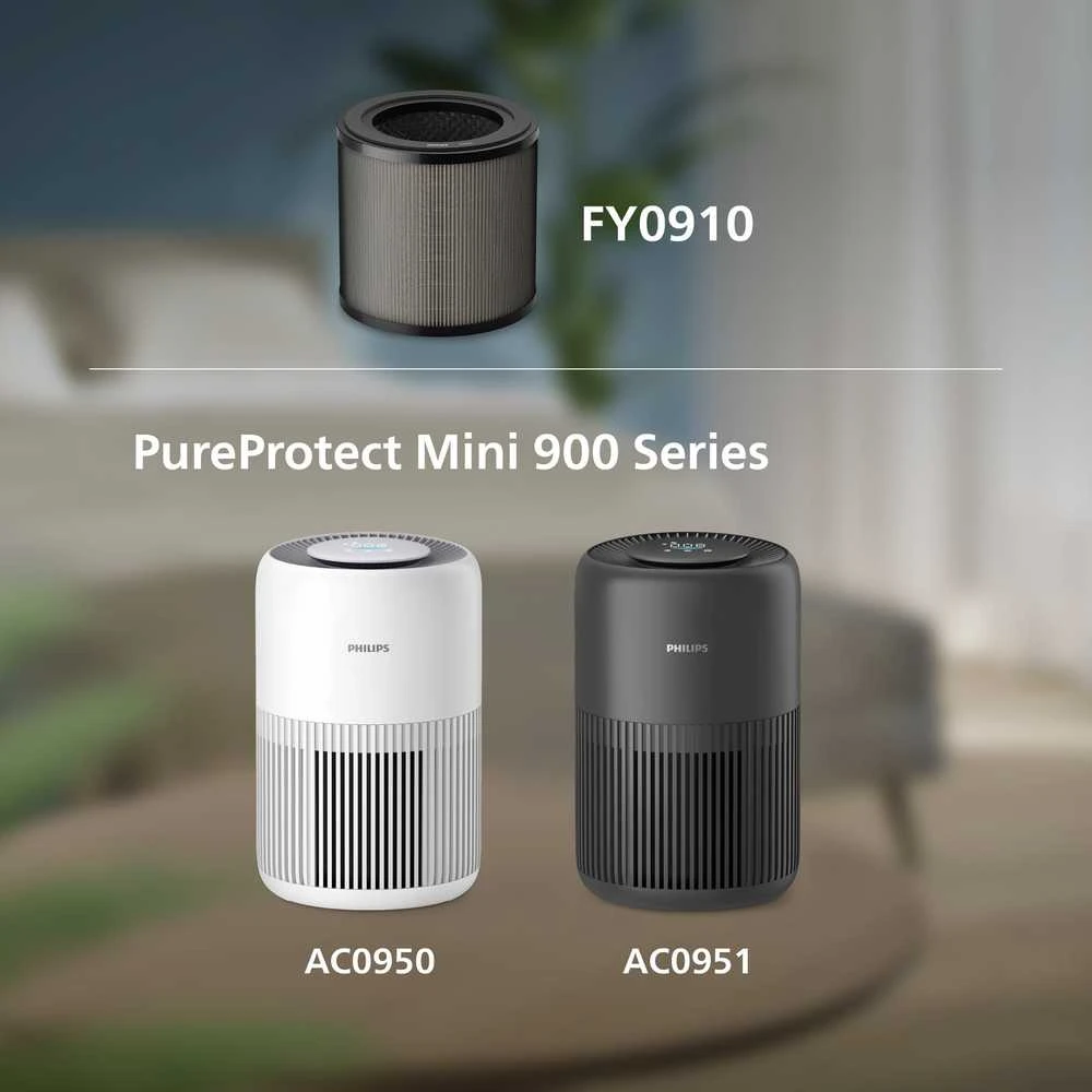 Drėkintuvas „Philips PureProtect Mini 900“ serijos HEPA „NanoProtect“ filtras FY0910/30
