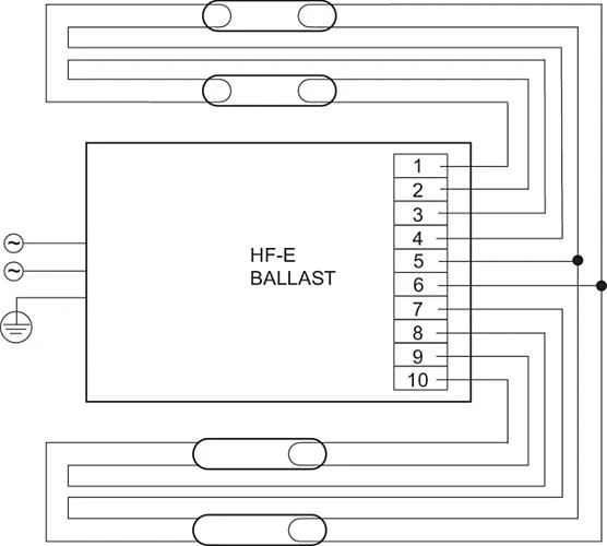 „Philips HF-Essential II“, skirtas TL5/TL-D