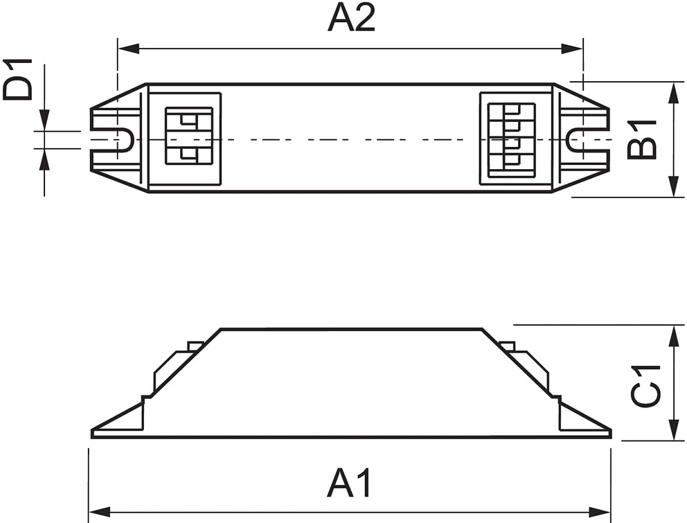 Philips Statecznik HF-M Mėlynas 124 LH TL/PLS 230-240V - 871150053640230