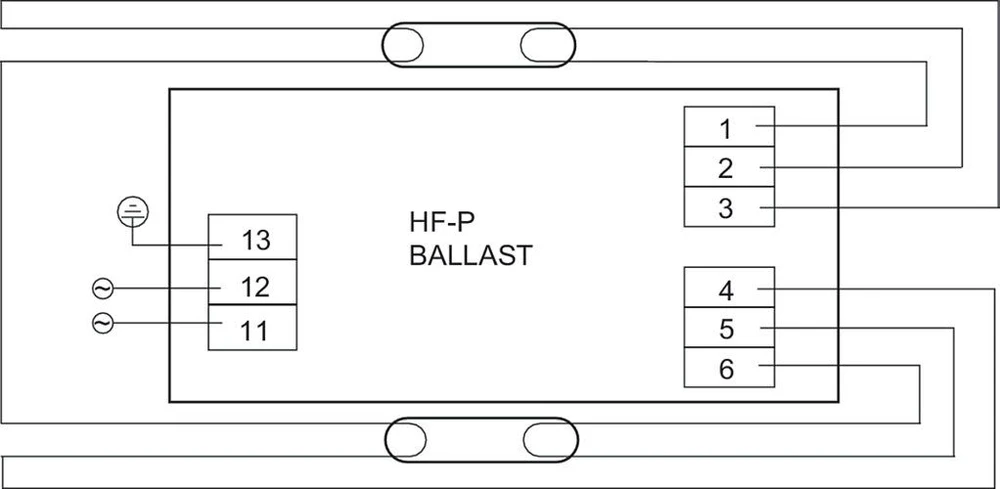 „Philips“ elektroninis balastas HF-P 258 (913713031966)
