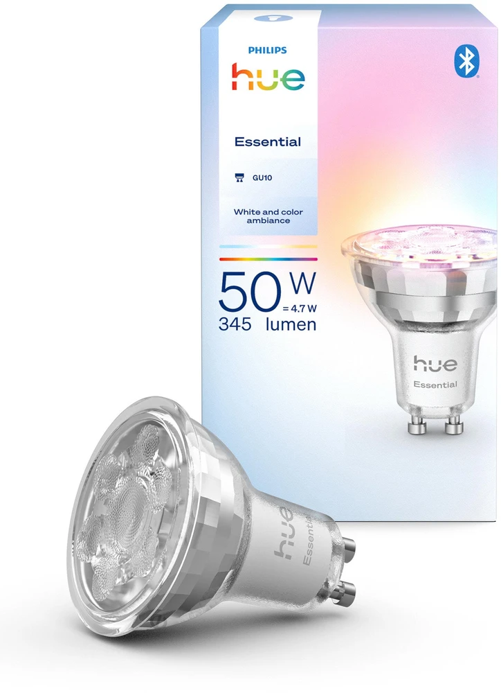„Philips Hue Essential“ GU10 išmanusis prožektorius 4,7 W