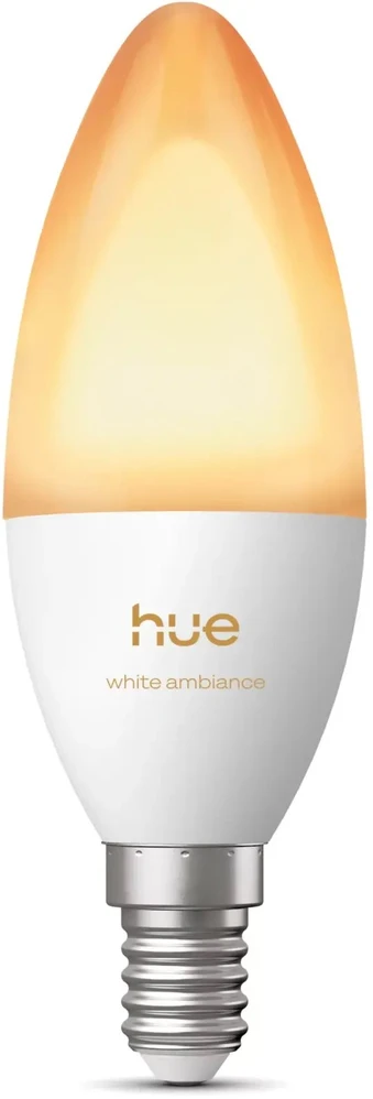 „Philips Hue“ E14 3,7 W „Balta“ lemputė (1000–20000 K) B39 žvakė