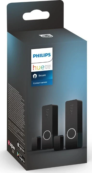 Philips Hue | Contact sensor, 2pcs pack | Juodas