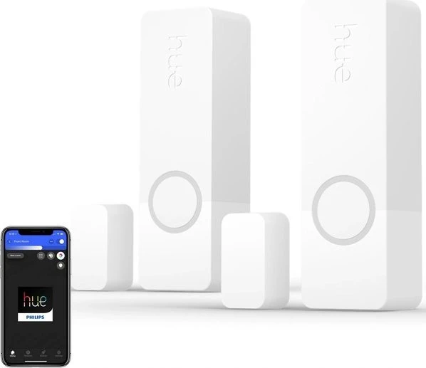 Philips Hue | Kontaktinis jutiklis, 2vnt pakuotė | Baltas