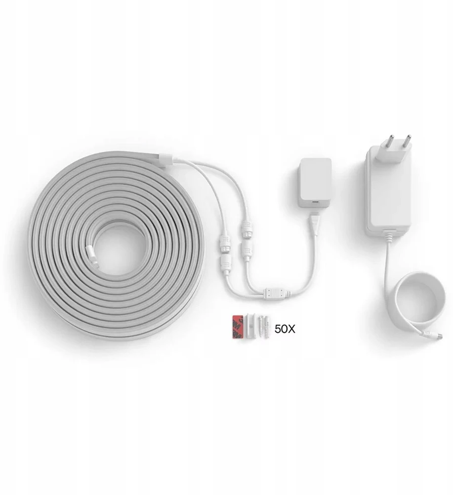 „Philips Hue Essential“ lanksčios juostelės šviestuvas, 10 m | „Bluetooth“ ir „Zigbee“