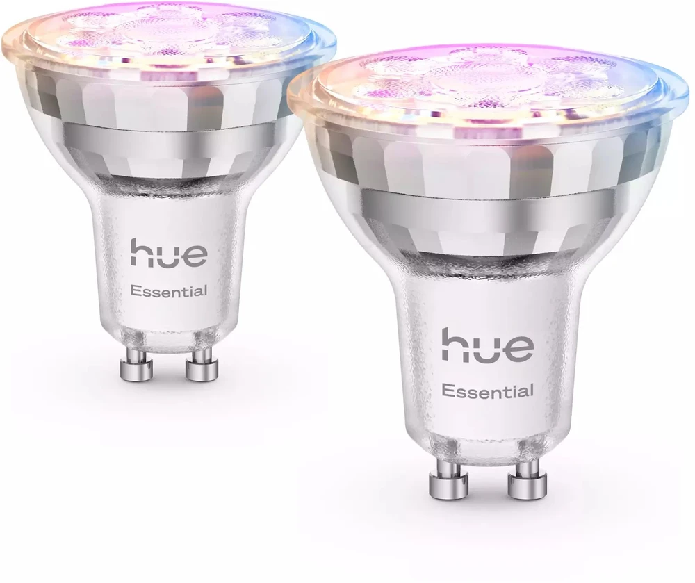 „Philips Hue Essential“ GU10 išmanusis prožektorius 4,7 W - 2 vnt.