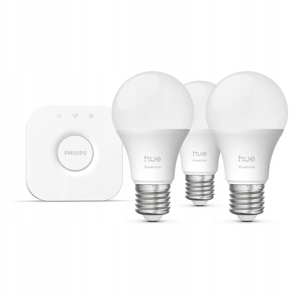 „Philips Hue E WCA 806 A60 E27“ 3 rinkiniai EU | E27 | 8 W | 16 milijonų spalvų, Baltos ir spalvotos šviesos