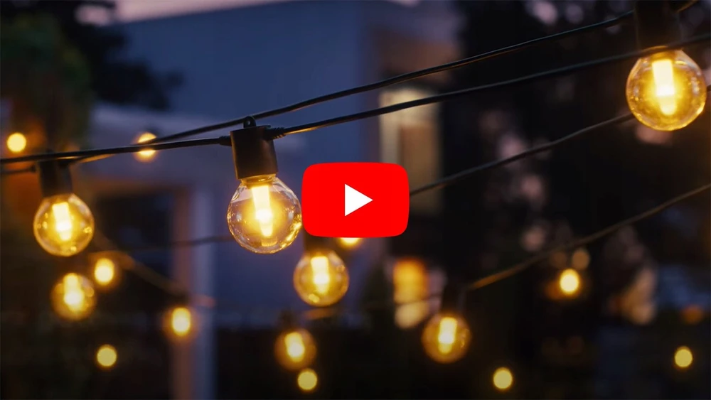 „Philips Hue Festavia Globe“ lauko švieselių pasakos, 21 m | 30 W