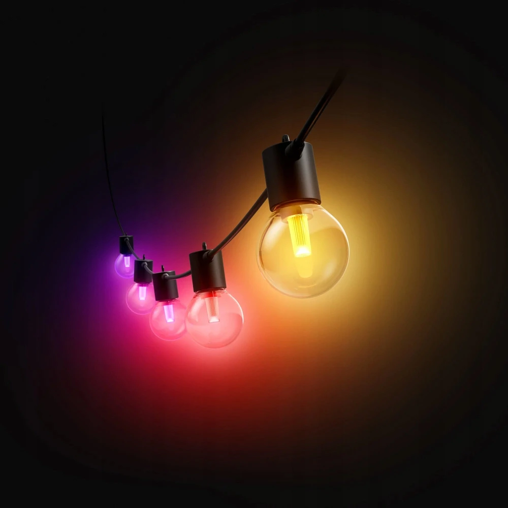 „Philips Hue Festavia Globe“ lauko švieselių pasakos, 7 m | 30 W | „Bluetooth“, „Zigbee“
