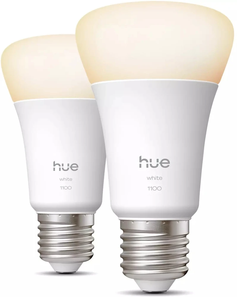Philips Hue Inteligentna żarówka A60 E27 - 1100 | 2 vnt.