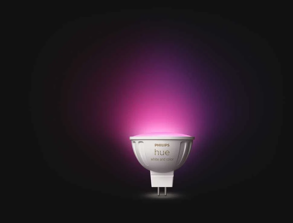 Philips Hue WCA 12V MR16 | GU5.3 | 6,3 W | Baltas ir spalvota šviesa
