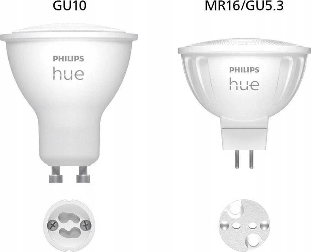 Philips Hue WCA 12V MR16 | GU5.3 | 6,3 W | Baltas ir spalvota šviesa
