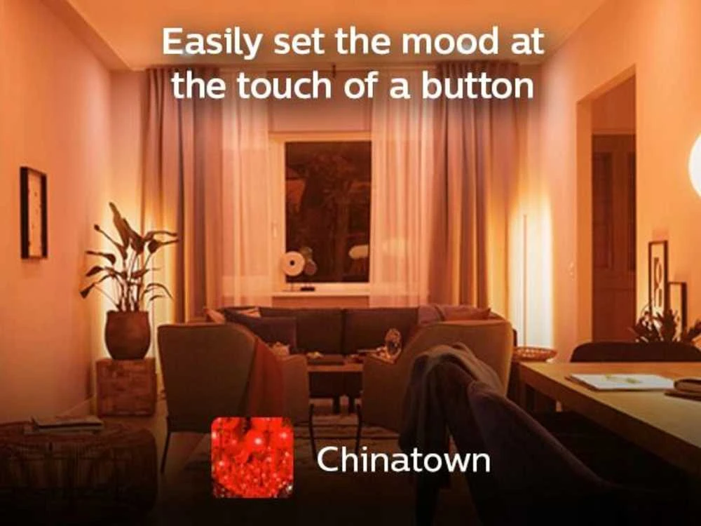 Philips Hue Baltas & Color Ambiance Luster 2er
