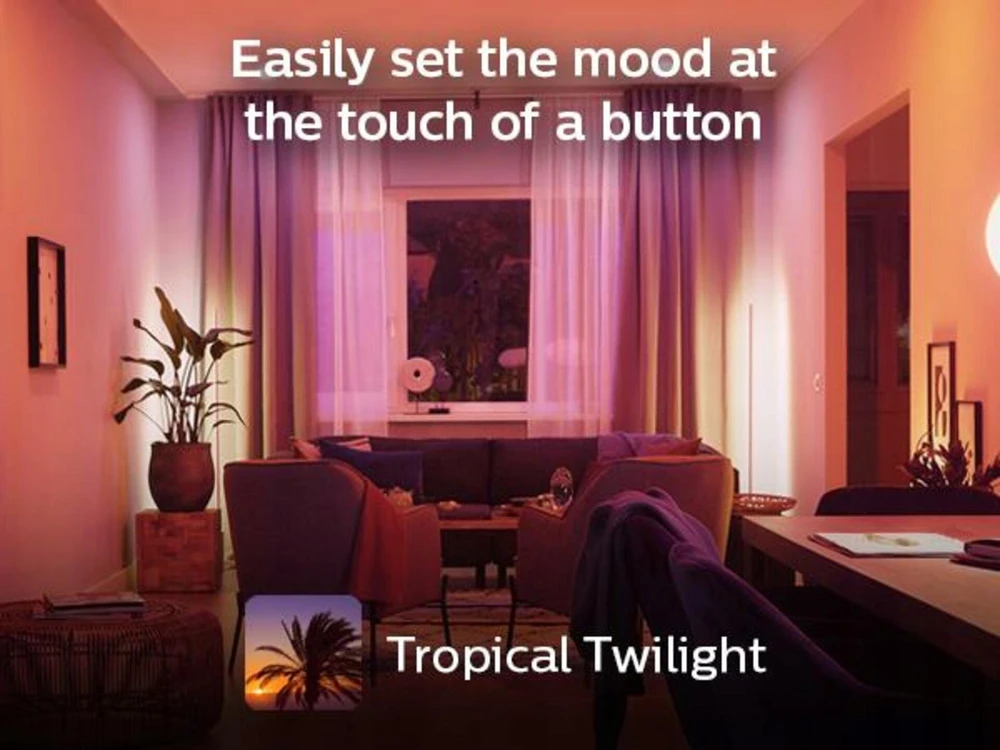 Philips Hue Baltas & Color Ambiance Luster 1er