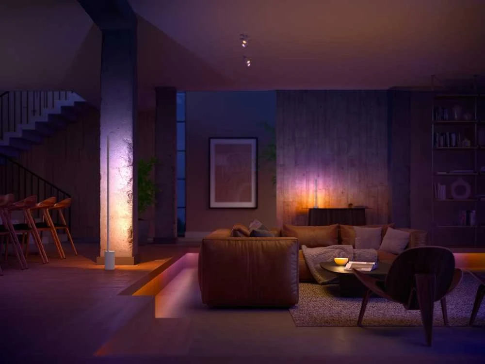 „Philips Hue Gradient Signe“ toršeras | 29 W | Baltas