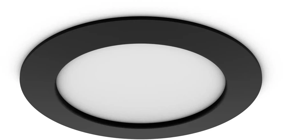 Philips Hue Slim Downlight LED Einbauleuchte juodas