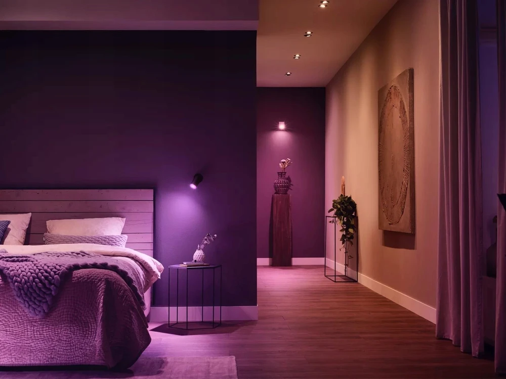 Philips Hue "White and Colour" GU10 Lempučių rinkinys, 3 vnt + reguliatoriaus jungiklis