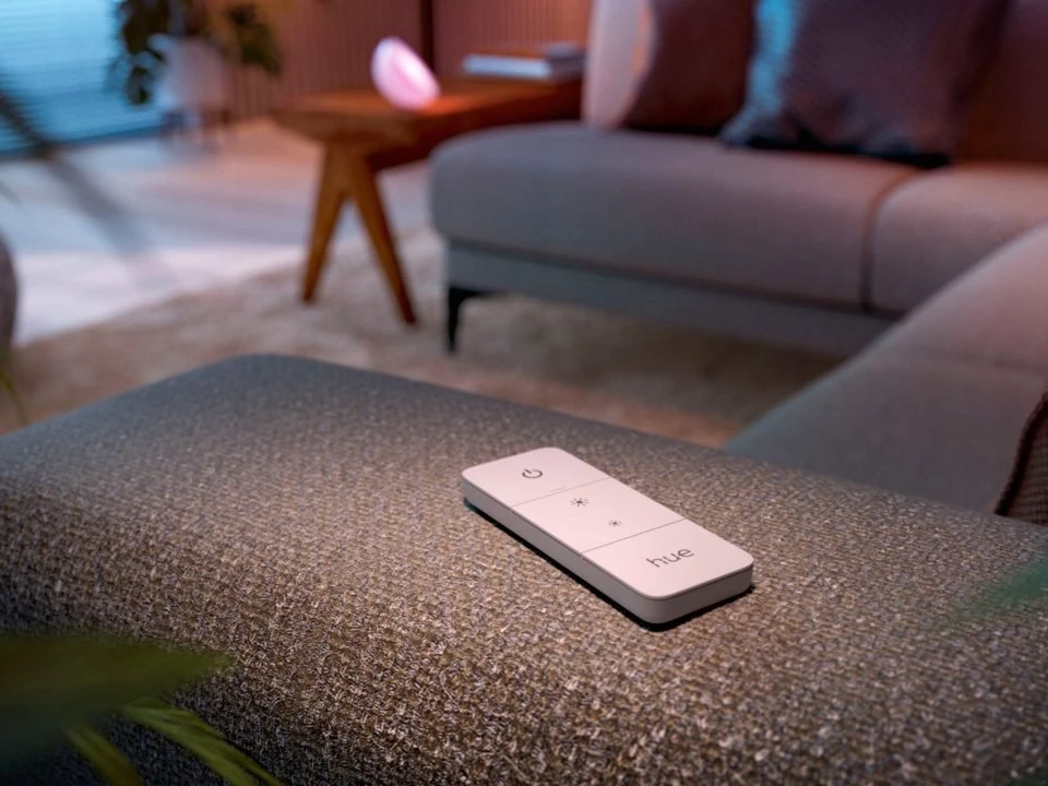Philips Hue "White and Colour" GU10 Lempučių rinkinys, 3 vnt + reguliatoriaus jungiklis