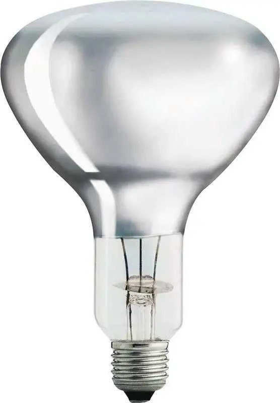 Philips infraraudonųjų spindulių lempa BR125 IR 150W E27 230-250V CL