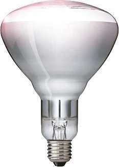 Philips infraraudonųjų spindulių lempa BR125 IR 150W E27 230-250V CL