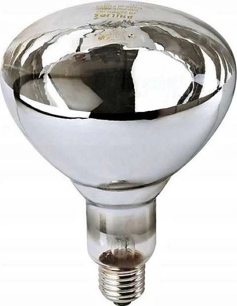 Philips infraraudonųjų spindulių lempa BR125 IR 150W E27 230-250V CL
