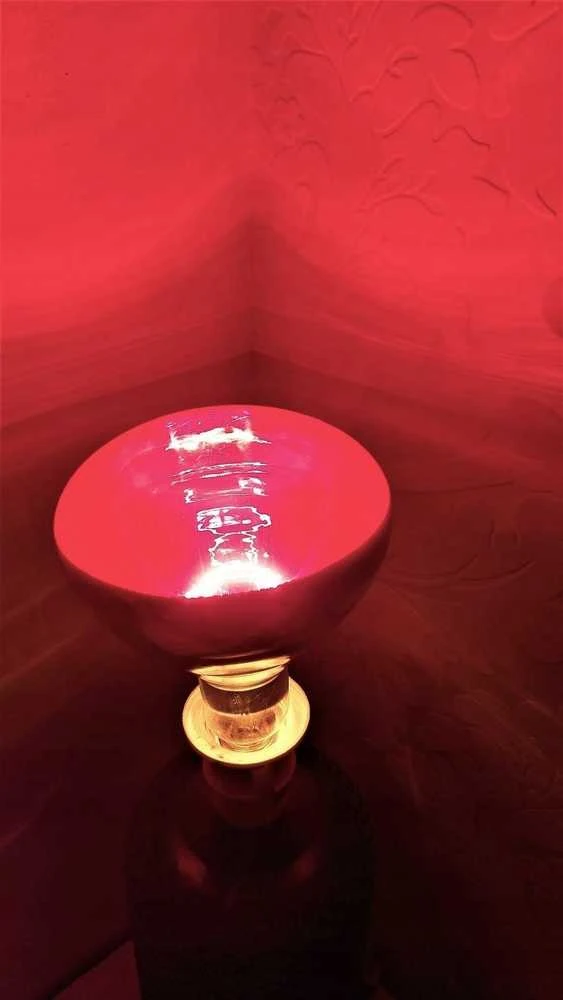 Philips infrared lamp BR125 IR 150W E27 230-250V Raudona