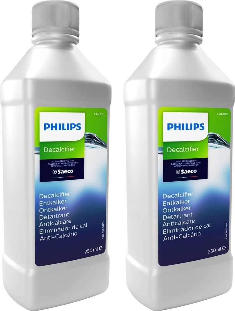 Philips Saeco nukalkinimo priemonė, skysta, CA6700/22, 2 x 250 ml (500 ml)