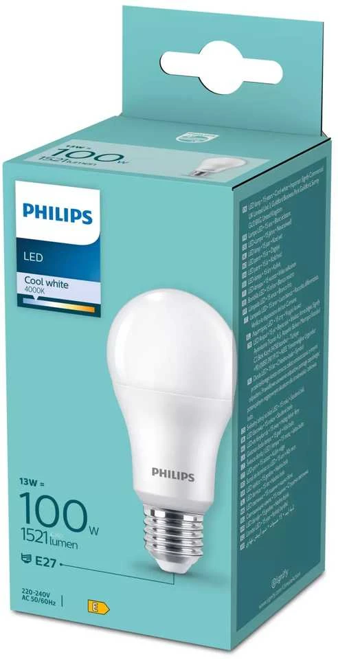 Philips LEMPUTĖ LED A60 13W E27 4000K 1521LM LIK