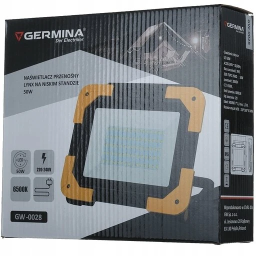 Philips LED dirbtuvių lempa LYNKS 50W 5000lm 6500K IP65 maitinimas iš tinklo GW-0028