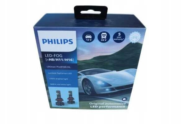 Philips LED H8/H11/H16 rūko žibintai U91 HL