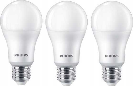 „Philips“ LED lemputės E27, 3 vnt. pakuotėje, 100 W, 4000 K