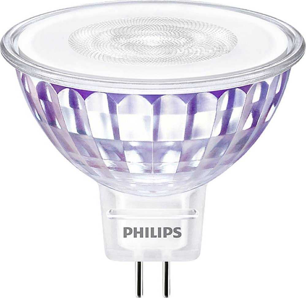 Philips Warm Glow LED MR16 prožektorius, 12V, GU5.3, 2200-2700K, 345 lm