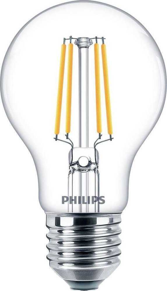 Philips LED lemputė E27, 4.3W, 470lm, 2700K 3 vnt.