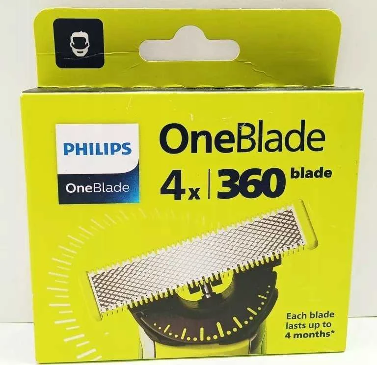 Philips OneBlade 360 keičiamų peiliukų rinkinys QP440/50